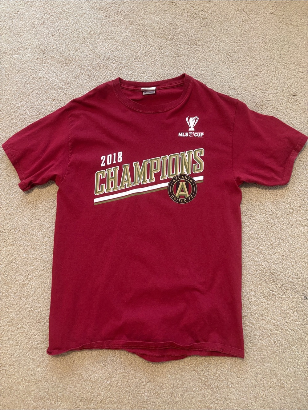 Atlanta United 2018 Champions shirt